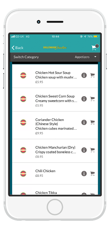 Download our app and stay up to date with all of our latest information, manage your account with simplicity and ease! See and order our full menu be simply clicking on one button!
