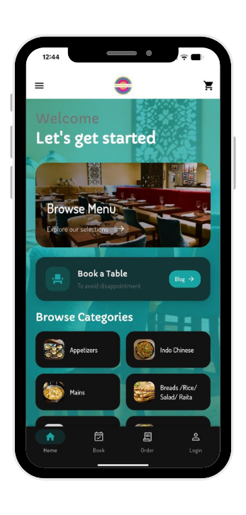 Download our app and stay up to date with all of our latest information, manage your account with simplicity and ease! See and order our full menu be simply clicking on one button!