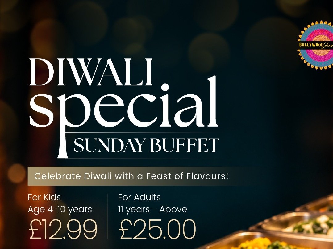 Diwali Buffet in Milton Keynes: Celebrate Diwali 2026 at Bollywood Junction